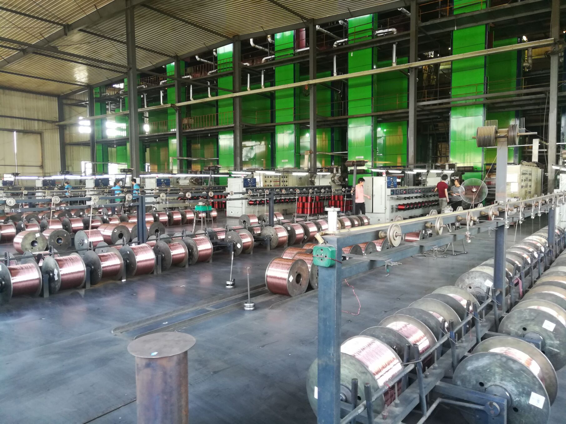 Vertical Type Enamelled Wire Machine