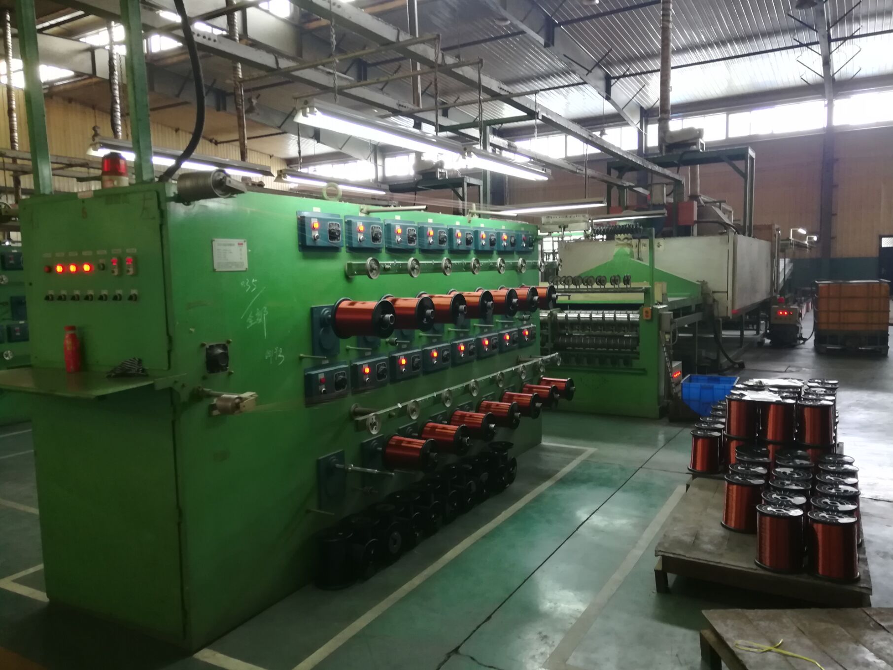 Horizontal Type Enamelled Wire Machine